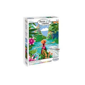 Palette d'artiste - Lagon en Thailande