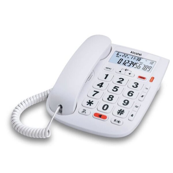 Alcatel TMax 20 Blanc Téléphone Filaire Senior