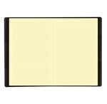 Carnet de notes 15 R ligne Equology noir Elast 10x15 cm QUOVADIS