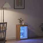 vidaXL Buffet chêne artisanal 41 x 37 x 67 cm Bois d'ingénierie