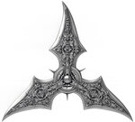 Monnaie SHURIKEN Ninja 2 Oz Argent 20$ Liberia 2026 (PRÉCOMMANDE)