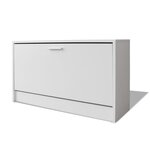 vidaXL Banc à chaussures 80x24x45 cm Blanc