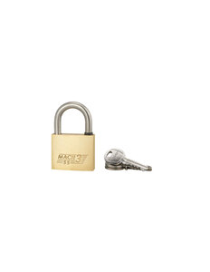 THIRARD - Cadenas à clé Mach 3  laiton  extérieur  anse acier  55mm  2 clés - THIRARD