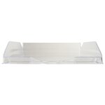 Corbeille à courrier Ecotray Office - Cristal EXACOMPTA