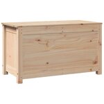 vidaXL Boîte de rangement 80x40x45 5 cm Bois massif de pin