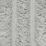 vidaXL Jeté Gris 150 x 130 cm Toison