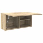 vidaXL Armoire murale de bain chêne sonoma 60x25x30 cm bois ingénierie