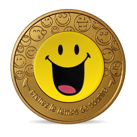 Smiley World - Mini-Médaille Rire