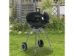 Barbecue charbon de bois "Royal" - 45.7 x 43 x 70 cm - Noir