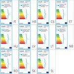 Vidaxl plafonnier avec 6 projecteurs e14 noir et cuivre