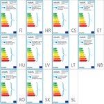 vidaXL Plafonnier avec 6 projecteurs E14 Noir et cuivre