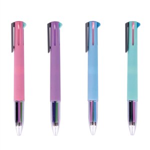 Un stylo multi bille couleur pastel aléatoire decadry by apli