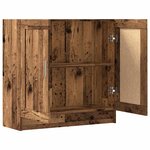 vidaXL Meuble vieux bois 82 5x30 5x80 cm bois d'ingénierie