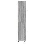 vidaXL Ensemble de Meubles 2 Pièces Sonoma gris Bois d'ingénierie