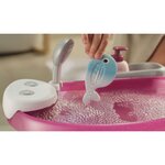 Smoby baignoire de bébé-poupée 2 en 1 avec accessoires