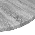 vidaXL Plateau de table Sonoma gris 40 x 40 x 1.5 cm Bois d'ingénierie