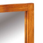 vidaXL Table de Toilette Marron 90 x 45 x 75 cm Bois d'acacia massif