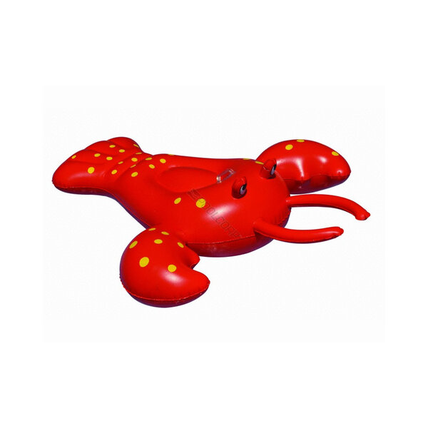 Bouée oscar le homard pour votre piscine. Dimension. 158 x 132 x 38 cm
