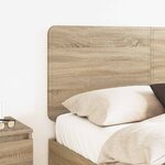 vidaXL Tête de lit Chêne Sonoma 135 cm Bois d'ingénierie