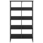 vidaXL Étagère Chêne noir 82 x 32 x 144 5 cm Bois d'ingénierie