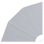vidaXL Écran de confidentialité pour balcon Gris 160 x 160 cm tissu