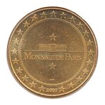 Mini médaille monnaie de paris 2007 - tours de notre-dame de paris