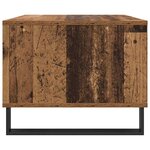 vidaXL Table basse Bois ancien 60 x 50 x 40 cm Bois d'ingénierie
