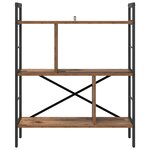 vidaXL Étagère Bois Ancien 75 x 30 x 91 cm Bois d'ingénierie