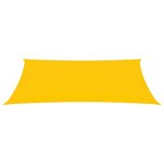 Vidaxl voile de parasol tissu oxford rectangulaire 3x6 m jaune