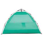 vidaXL Tente de plage 2 personnes libération rapide imperméable