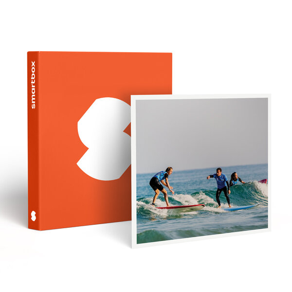 SMARTBOX - Coffret Cadeau Cours privé de perfectionnement en surf d'1h pour 2 à Seignosse - Sport & Aventure