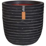 Capi Jardinière Nature Row 43 x 41 cm anthracite KRWZ933