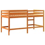 vidaXL Lit mezzanine d'enfants sans matelas avec échelle 90x200 cm