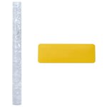 vidaXL Films pour fenêtre 2 Pièces dépoli motif de fleur PVC