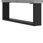 vidaXL Table basse sonoma gris 60x60x30 cm bois d'ingénierie