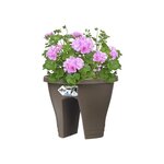 ELHO Balconniere Corsica Flower Bridge L 29.6 x W 29.6 x H 24 cm - Taupe