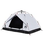 vidaXL Tente de camping à dôme 3 personnes libération rapide