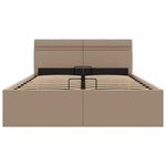 vidaXL Cadre de lit à rangement hydraulique sans matelas 120x200 cm