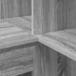 vidaXL Bureau d'angle Gris Sonoma 101 5 x 149 5 x 149 5 cm