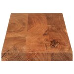 vidaXL Dessus de table 100x20x2 5cm rectangulaire bois massif d'acacia