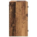 vidaXL Meuble mural Bois Ancien 68 x 37 x 68 5 cm Bois d'ingénierie