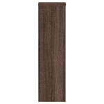 vidaXL Supports pour plantes 2 Pièces chêne marron bois d'ingénierie