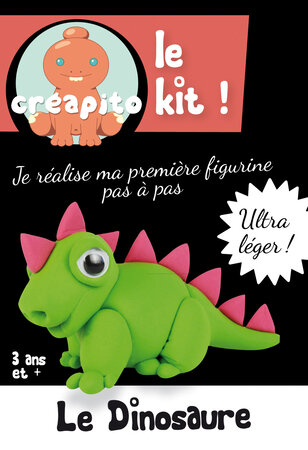 Kit Pâte à modeler enfant Creapito Dinosaure