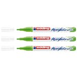 Marqueur Acrylique 5300 Vert Jaune Pointe Fine 1-2 mm x 3 EDDING