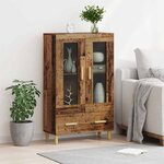vidaXL Haut Armoire Bois Ancien 70 x 31 x 115 cm Bois d'ingénierie