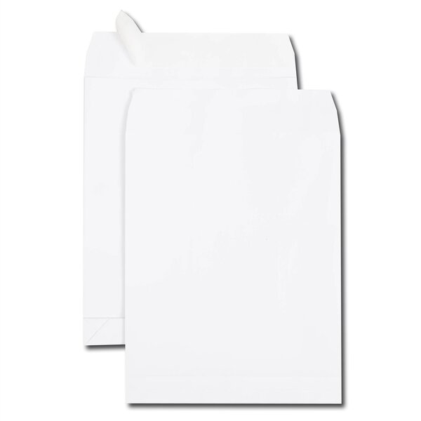 Paquet de 50 sacs à soufflets velin blanc 24 260x330 120 g/m² bande de protection GPV