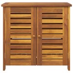vidaXL Armoire de jardin Marron 75 x 35 x 70cm Bois d'Acacia Massif