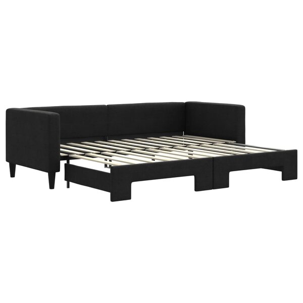 vidaXL Lit de jour avec gigogne sans matelas 80x200 cm