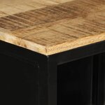 vidaXL Armoire de salle de bain 40x27x90 cm fer et bois de manguier