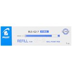 Recharge BLS-G2-7 Gel pour stylo G2 / Alphagel Pte Moyenne Bleu x 12 PILOT